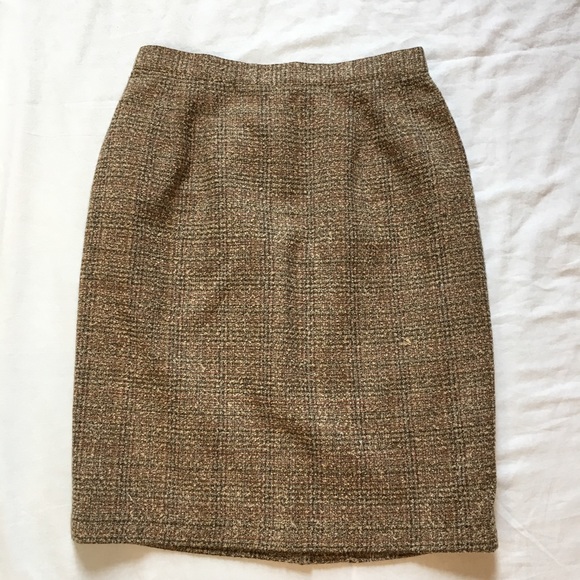 VTG Zaralo Tweed Pencil Skirt, 6P - Picture 4 of 7